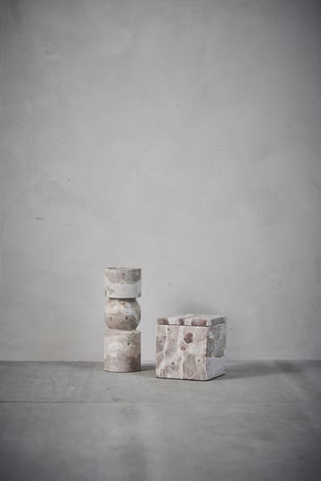 Ellia säilytyslaatikko marmori 12 x 12 cm - Linen - Lene Bjerre