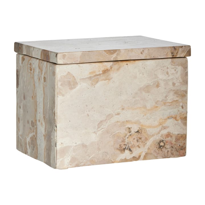 Ellia säilytyslaatikko marmori 16,5 x 11,5 cm - Linen - Lene Bjerre
