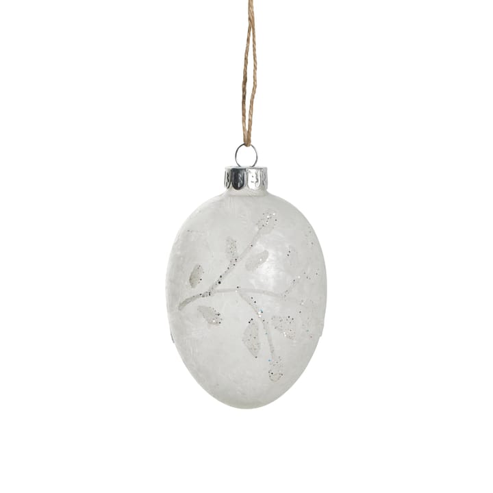 Emille pääsiäiskoriste 9 cm - White - Lene Bjerre