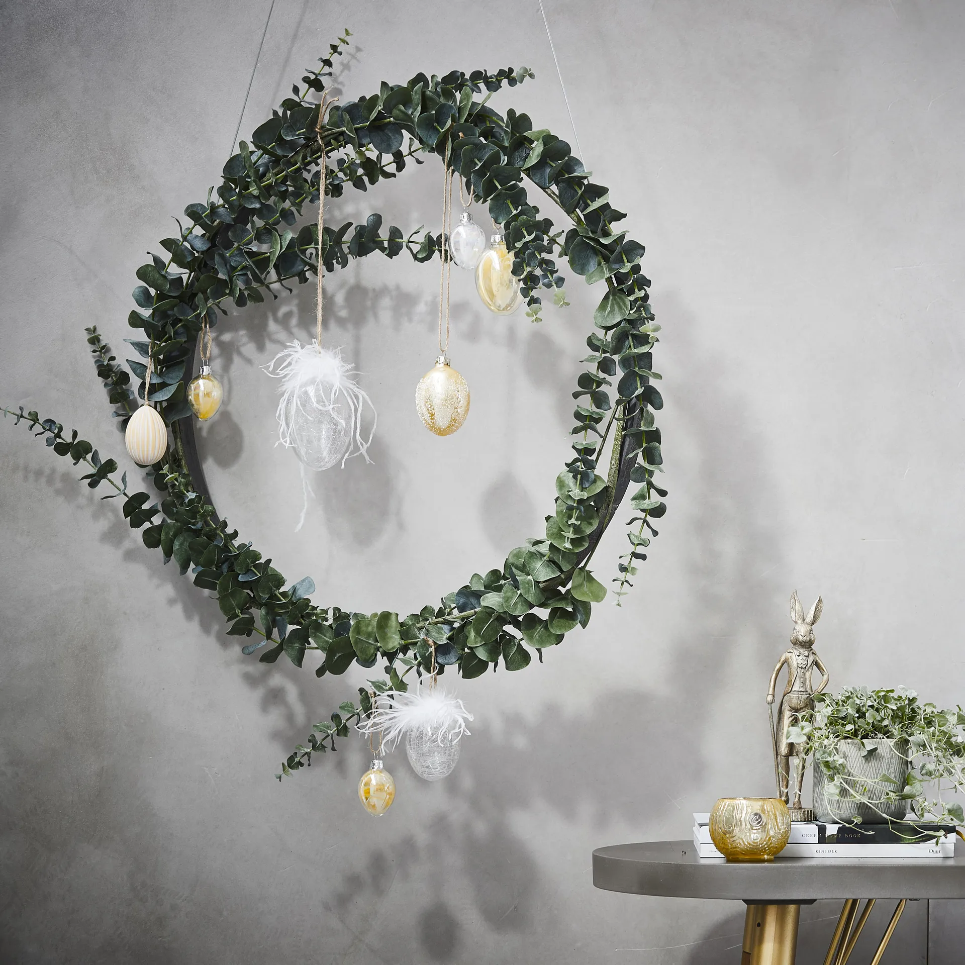 Estinia Pääsiäiskoriste 8,5 cm, Mauve chalk Lene Bjerre