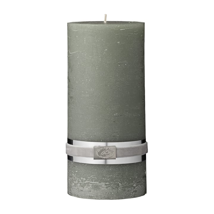 Lene Bjerre rustic kynttilä metsänvihreä Ø10 cm - 20 cm - Lene Bjerre