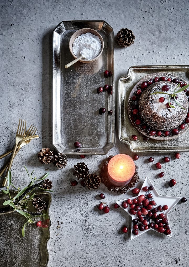 Lene Bjerre rustic kynttilä pomegranate Ø7,5 cm, 12,5 cm Lene Bjerre