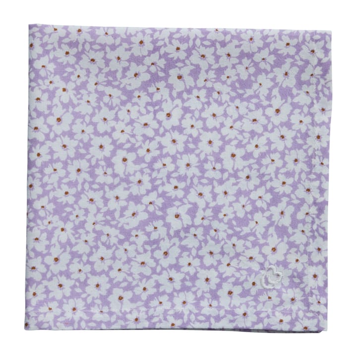 Liberte lautasliina 40 x 40 cm - Lilac-white - Lene Bjerre