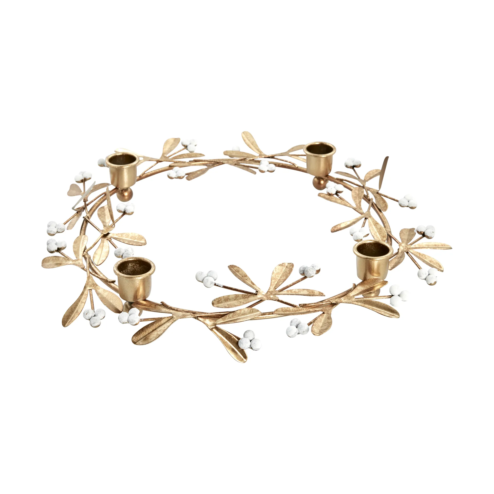 Missia adventtikynttelikkö Ø 33 cm, Light gold Lene Bjerre