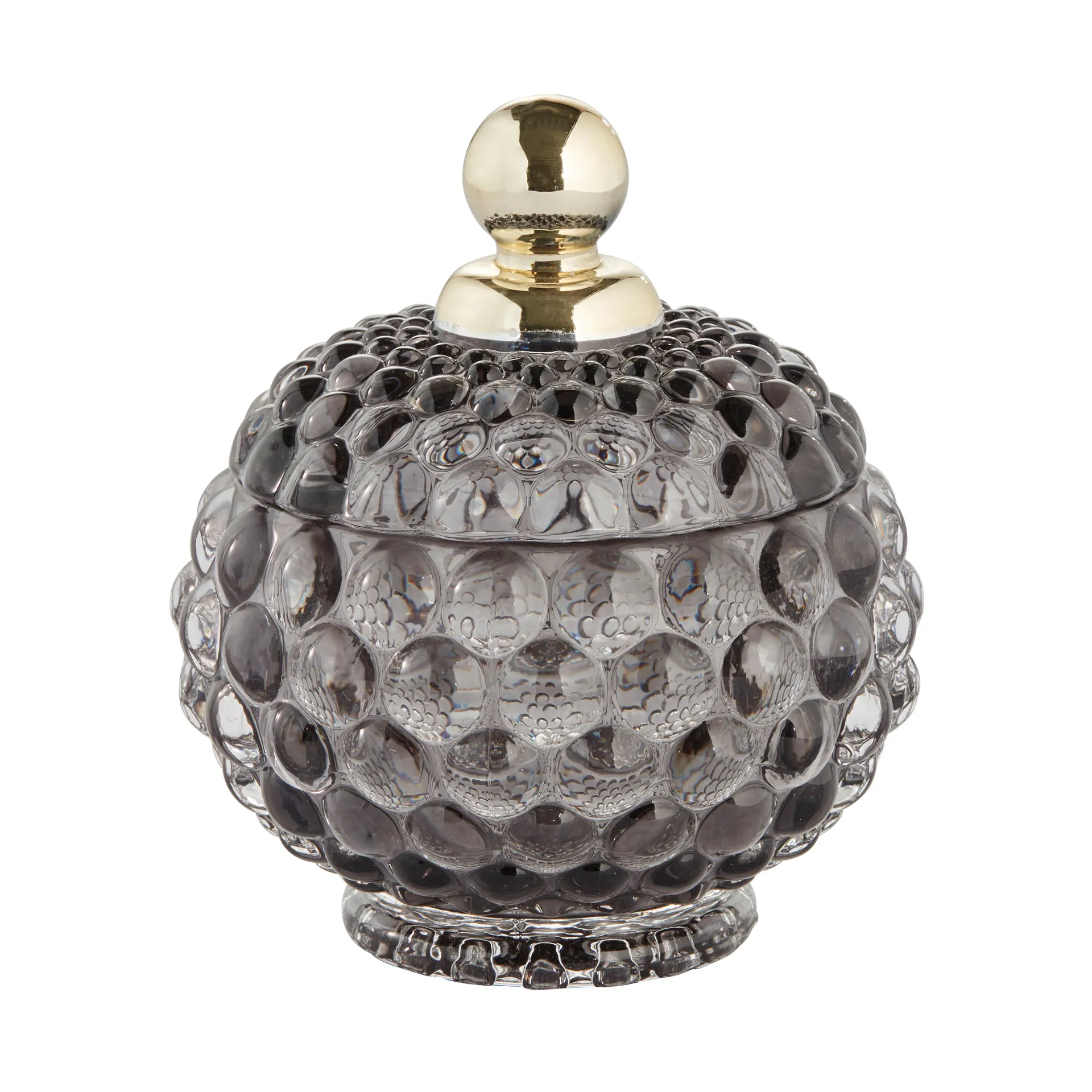 Miya kannellinen säilytyspurkki Ø10 cm, Tummanharmaa Lene Bjerre