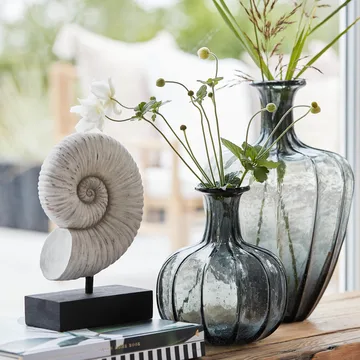 Miyanne maljakko 21 cm - Smoked grey - Lene Bjerre