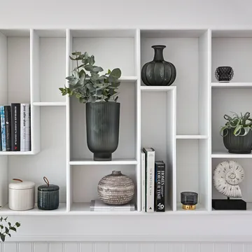 Miyanne maljakko 21 cm - Smoked grey - Lene Bjerre