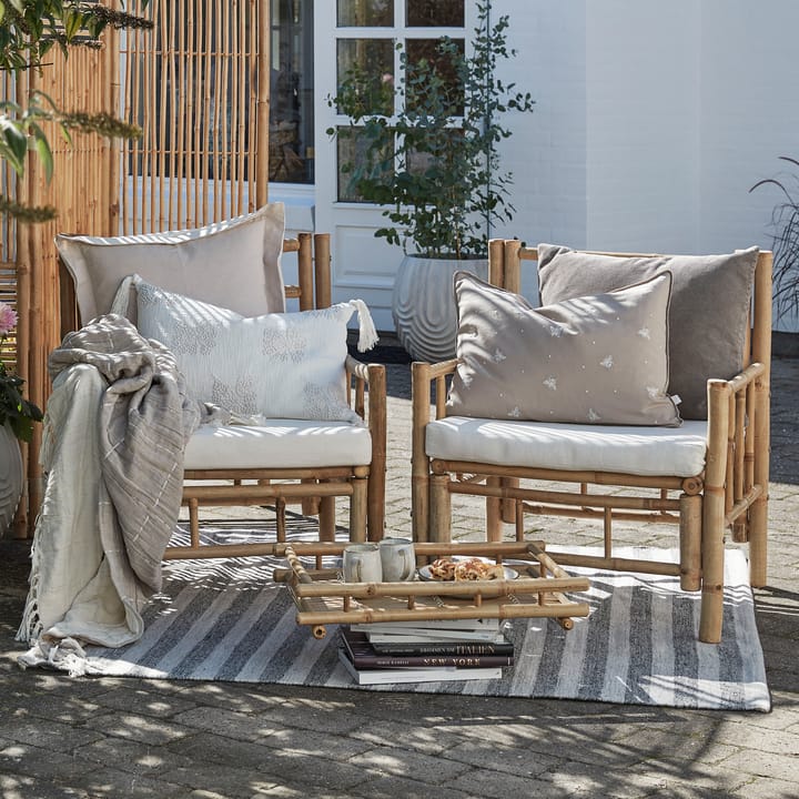 Monille tyyny 50x50 cm, Silver grey Lene Bjerre