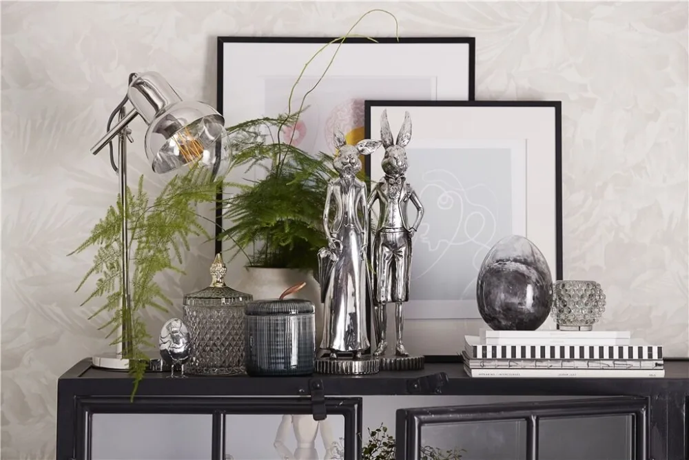 Murina koristemuna 15 cm, Clear-black Lene Bjerre