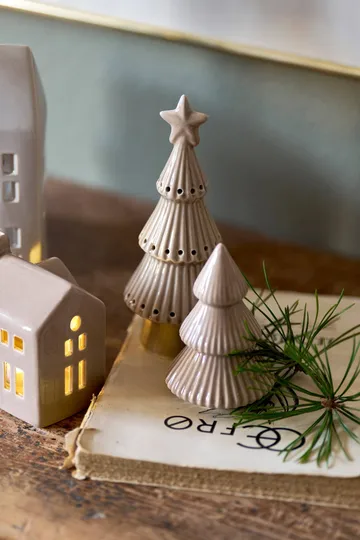 Mythel tree koriste - Beige, Ø6,5xK9,8 cm - Lene Bjerre