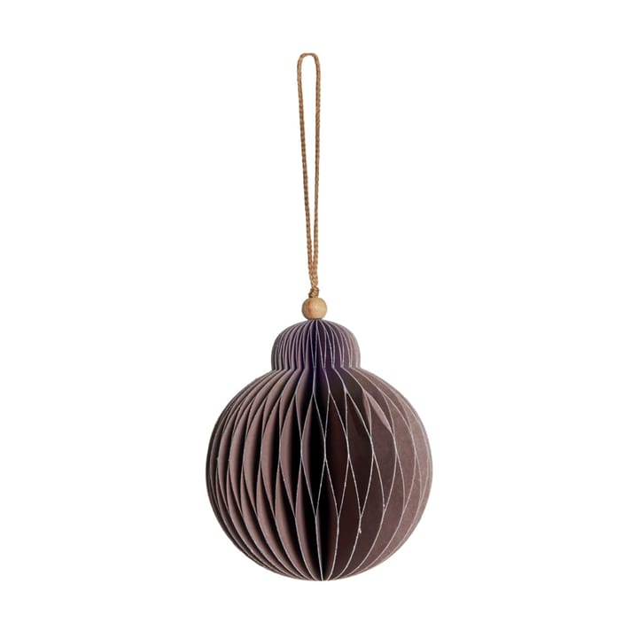 Paline koriste-riipus Ø10 cm - Dark rose-silver - Lene Bjerre