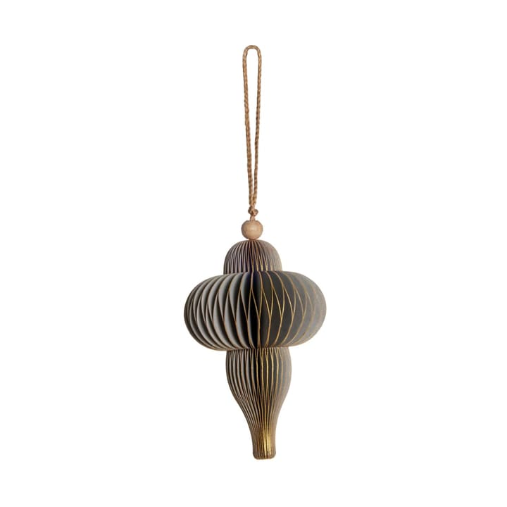 Paline koriste-riipus 10 cm, Vaaleanharmaa-silver Lene Bjerre