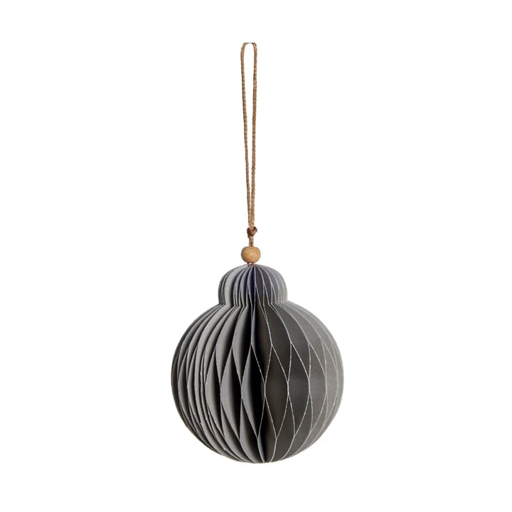 Paline koriste-riipus Ø10 cm - Vaaleanharmaa-silver - Lene Bjerre