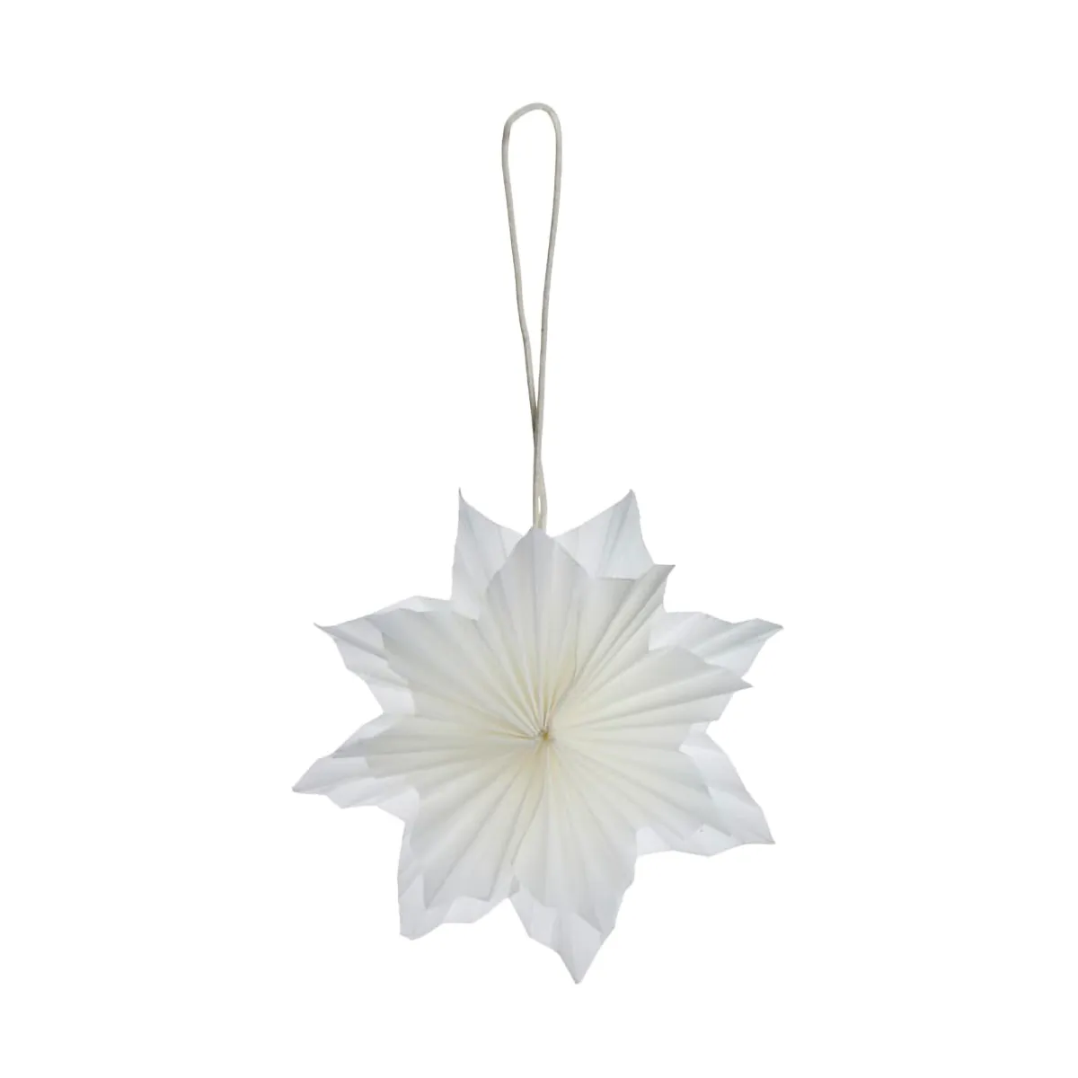 Palisa tähti koriste-riipus 10 cm, Off white Lene Bjerre
