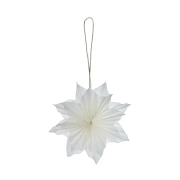 Palisa tähti koriste-riipus 10 cm - Off white - Lene Bjerre