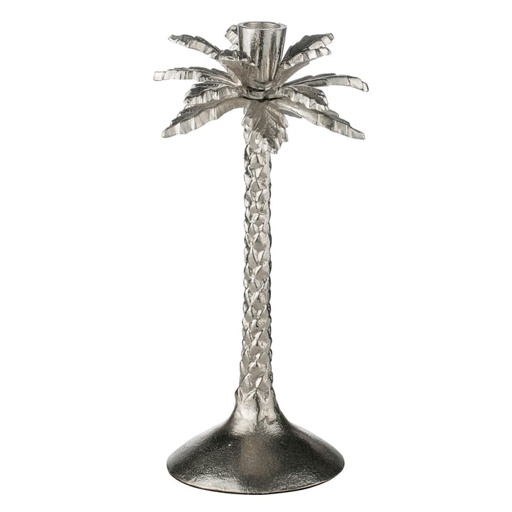 Palmienne kynttilänjalka, 31 cm - Hopea - Lene Bjerre