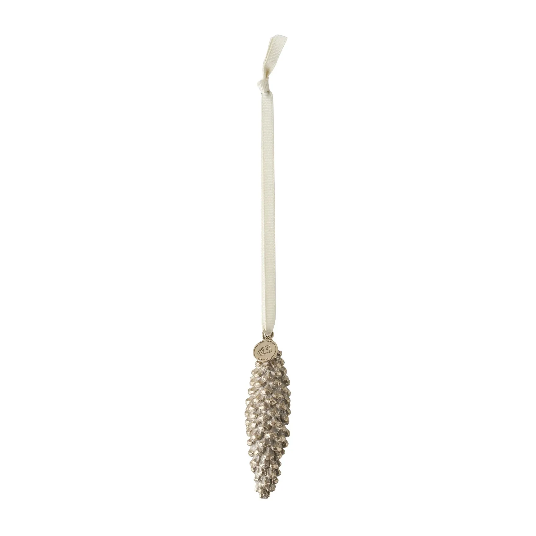 Sella joulukoriste käpy 9 cm, Antiikkikulta Lene Bjerre