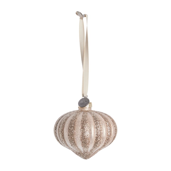 Selvie joulukoriste 8 cm, powder-light gold Lene Bjerre