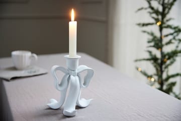 Serafina bow kynttilänjalka 19,7 cm - Valkoinen - Lene Bjerre