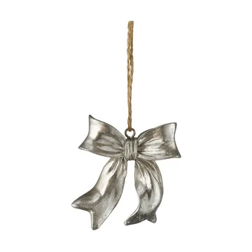 Serafina bow riipus - Hopeanvärinen, 6x2,5x6,7 cm - Lene Bjerre