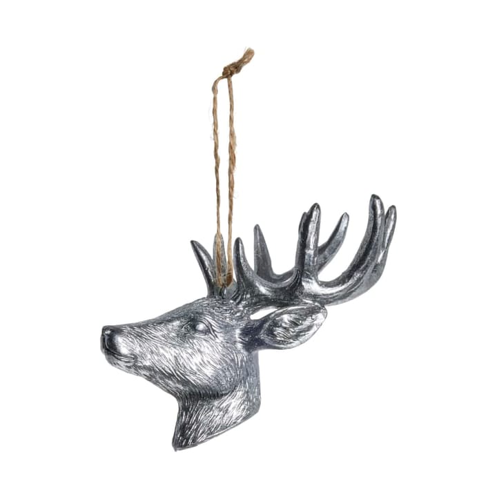 Serafina hirvi koriste-riipus 12,5 cm - Antiikkiharmaa - Lene Bjerre