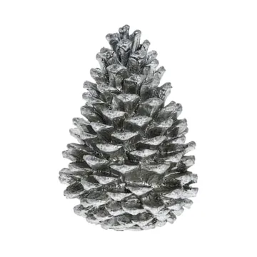 Serafina käpykoriste 10,5 cm - Antiikkiharmaa - Lene Bjerre
