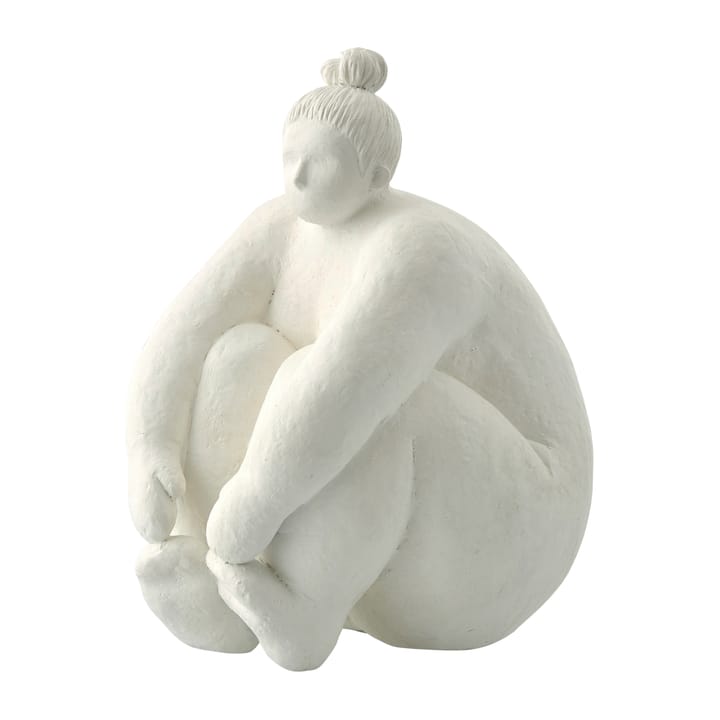 Serafina koriste nainen istuva 24 cm - White - Lene Bjerre