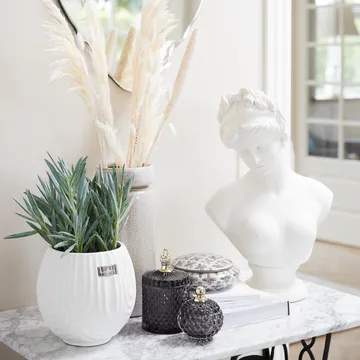 Serafina veistos valkoinen - 52 cm - Lene Bjerre