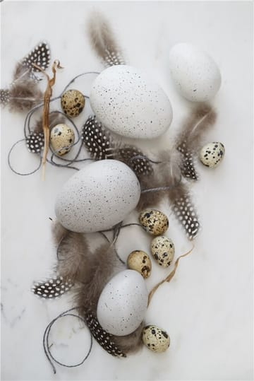Sevinia koristemuna 4,5 cm - White - Lene Bjerre