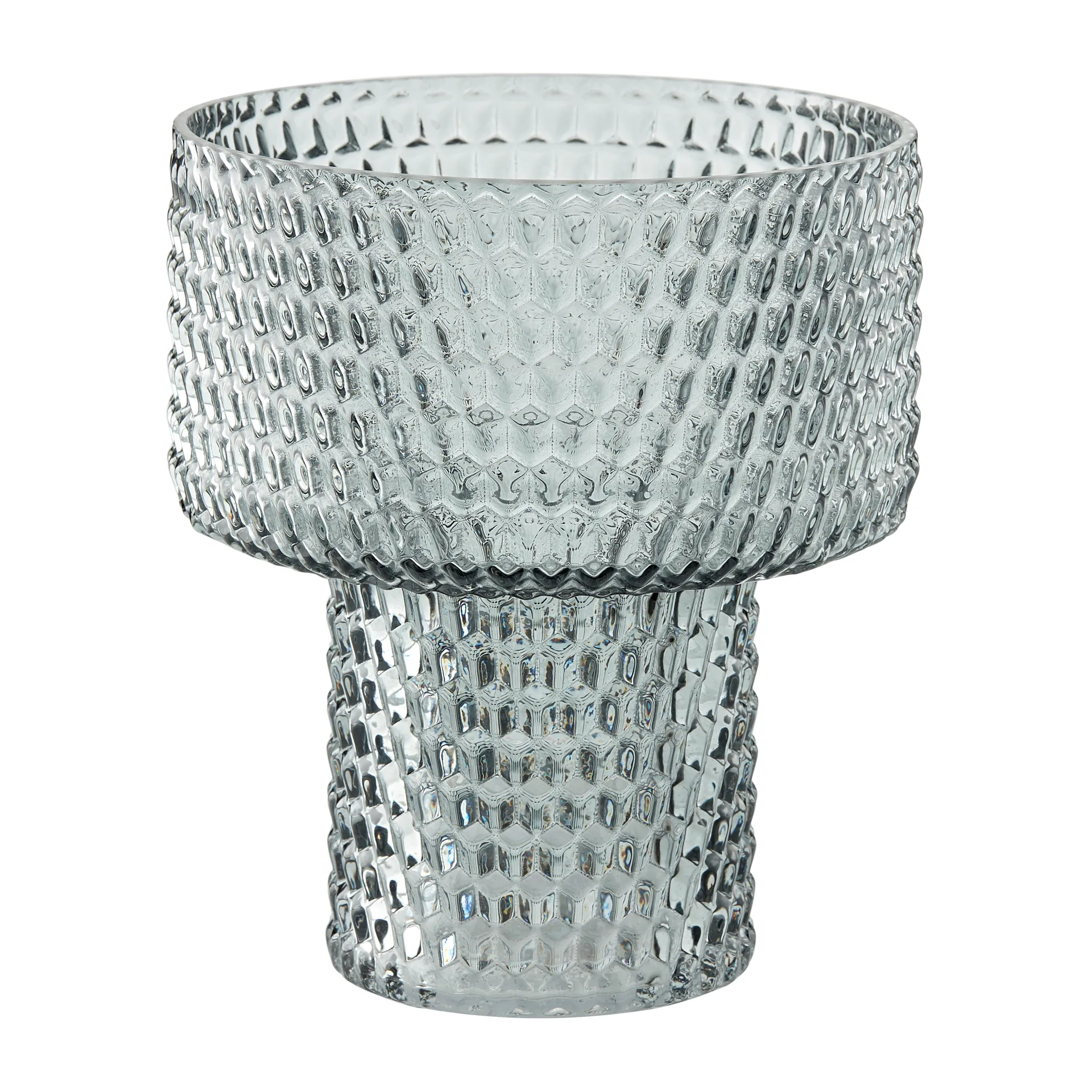 Silma maljakko 19 cm, Dark grey Lene Bjerre