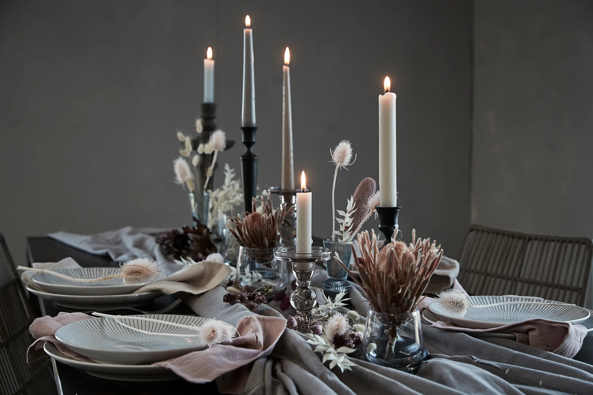 Sivelle kynttilänjalka 13,5 cm, Bark Lene Bjerre