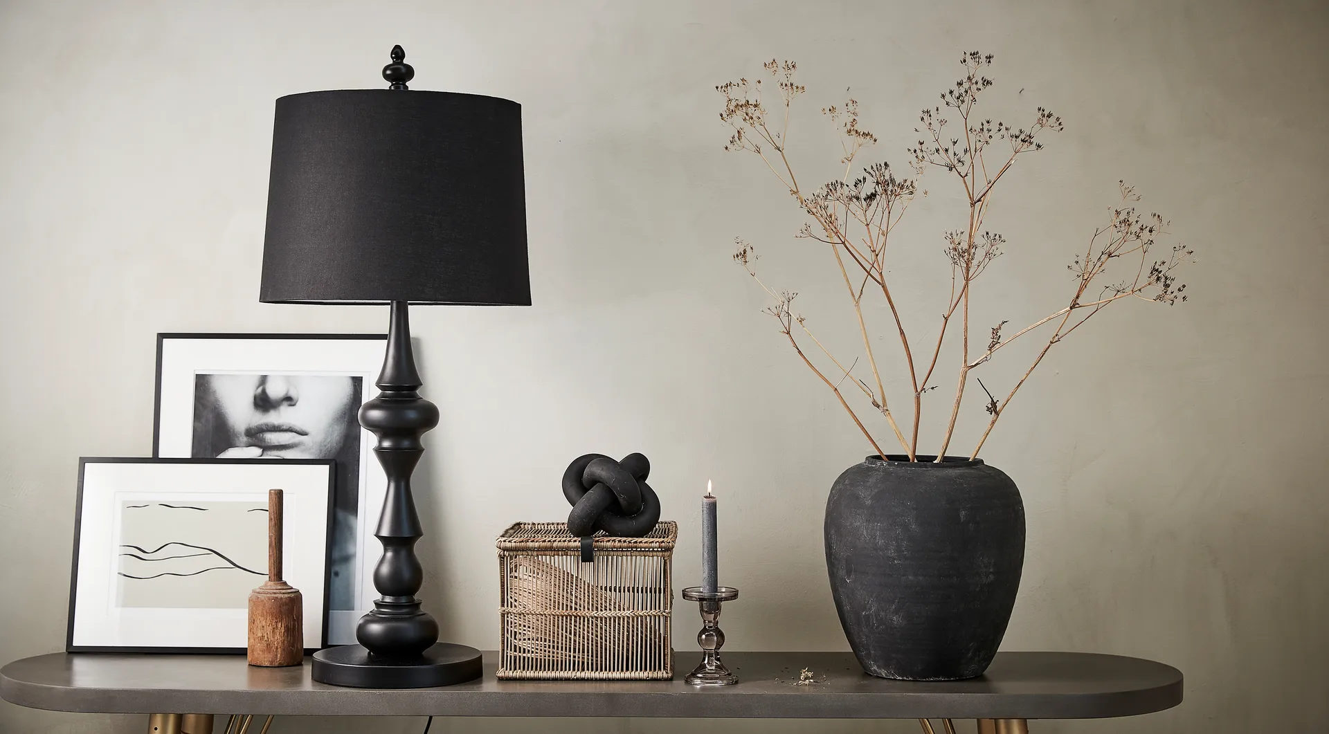 Sivelle kynttilänjalka 13,5 cm, Bark Lene Bjerre