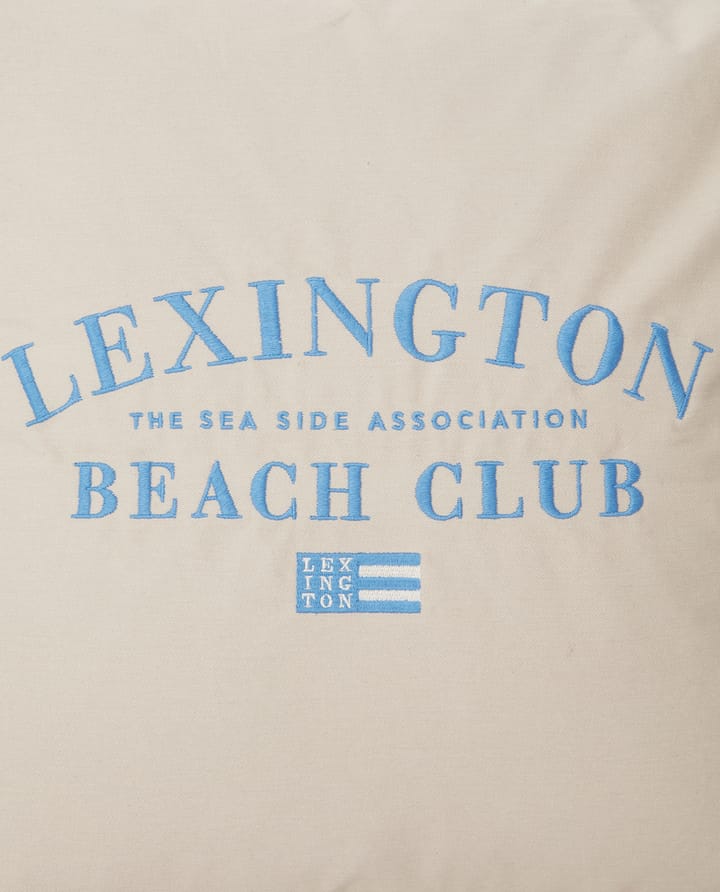 Beach Club Embroidered -tyynynpäällinen 50 x 50 cm, Beige-sininen Lexington