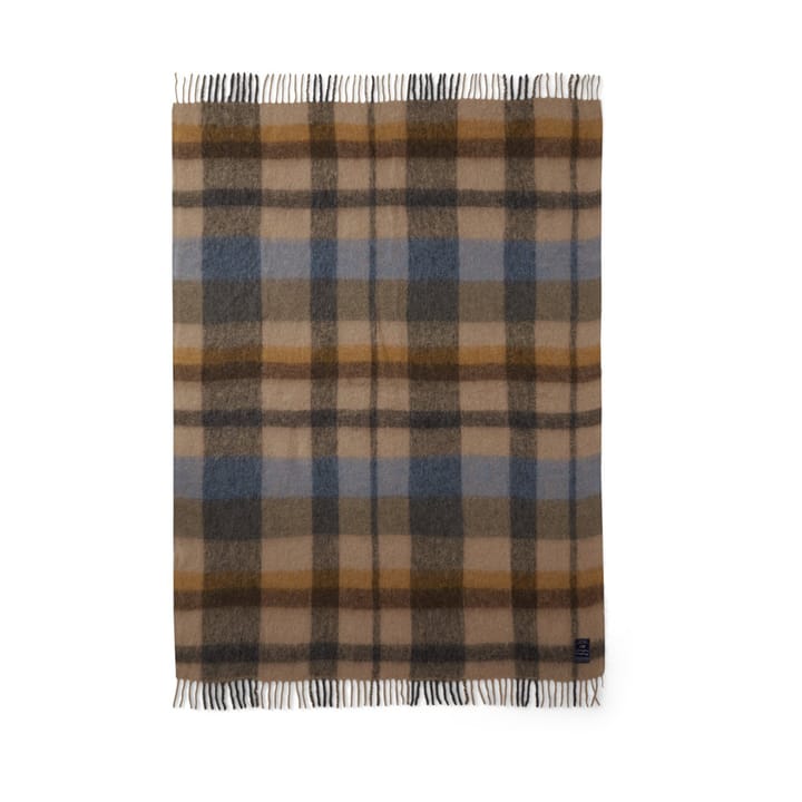 Checked Mohair Mix -viltti 130 x 170 cm - Monivärinen - Lexington
