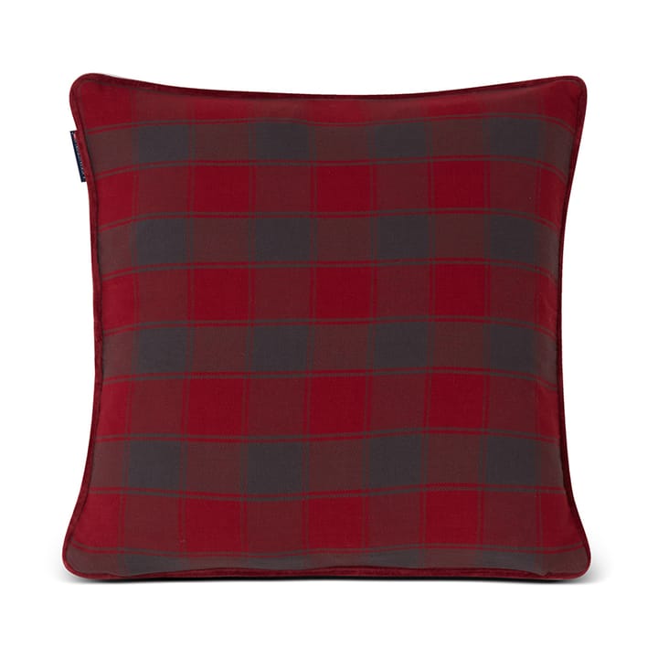 Checked Organic Cotton Flannel -tyynynpäällinen 50 x 50 cm, Winter Wonder Land Lexington