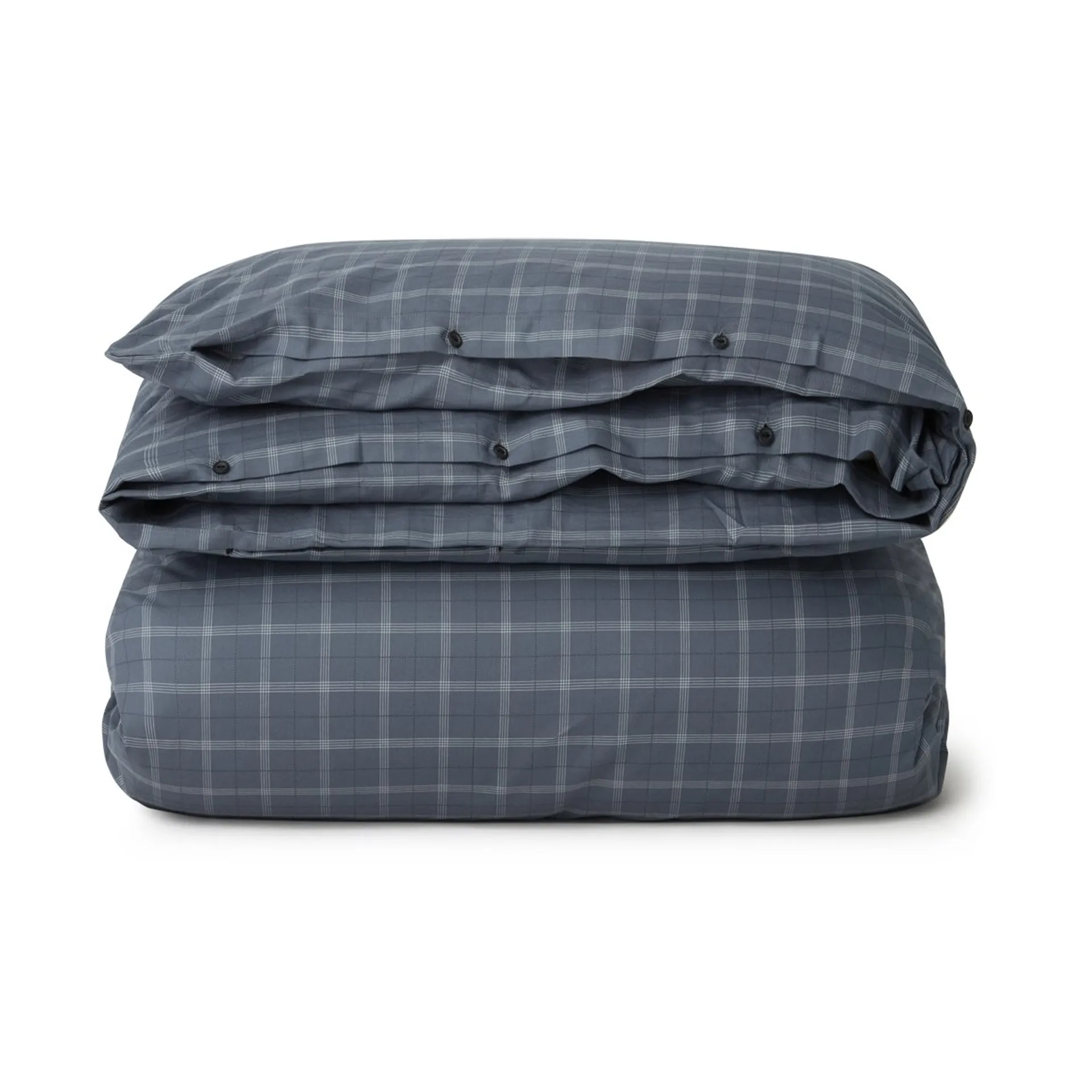 Checked Pinpoint Oxford -pussilakana 150 x 210 cm, Dove Lexington
