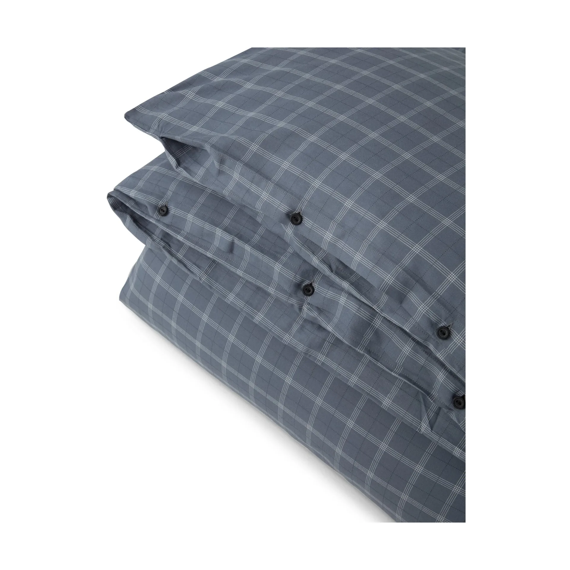 Checked Pinpoint Oxford -pussilakana 150 x 210 cm, Dove Lexington