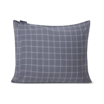 Checked Pinpoint Oxford tyynyliina 50 x 60 cm - Dove - Lexington