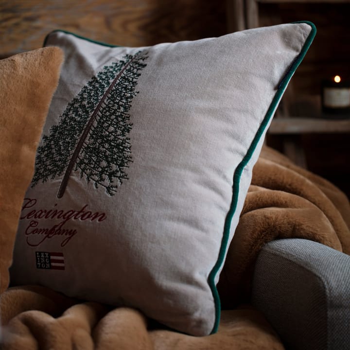 Christmas Tree -tyynynpäällinen 50x50 cm - Beige - Lexington