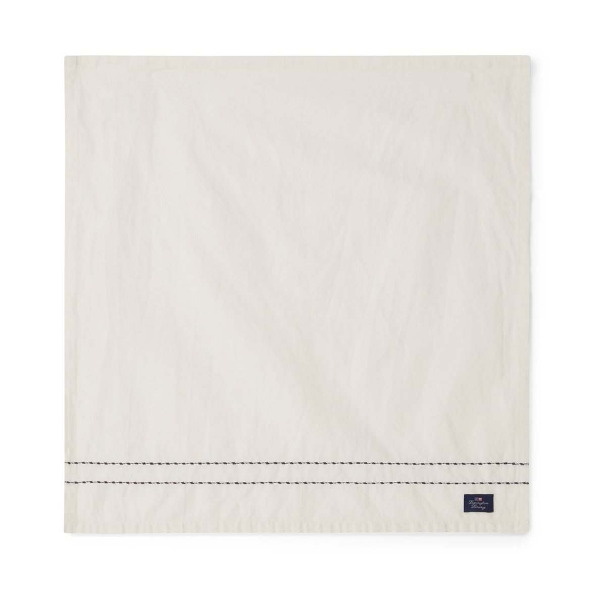 Lexington Cotton Linen -kangaslautasliina stitches 50 x 50 cm Off white