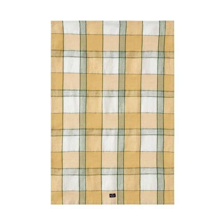 Easter Linen/Cotton keittiöpyyhe 50x70 cm - Yellow-green - Lexington