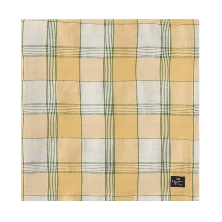 Easter Linen/Cotton pöytäliina 150x250 cm - Yellow-green - Lexington