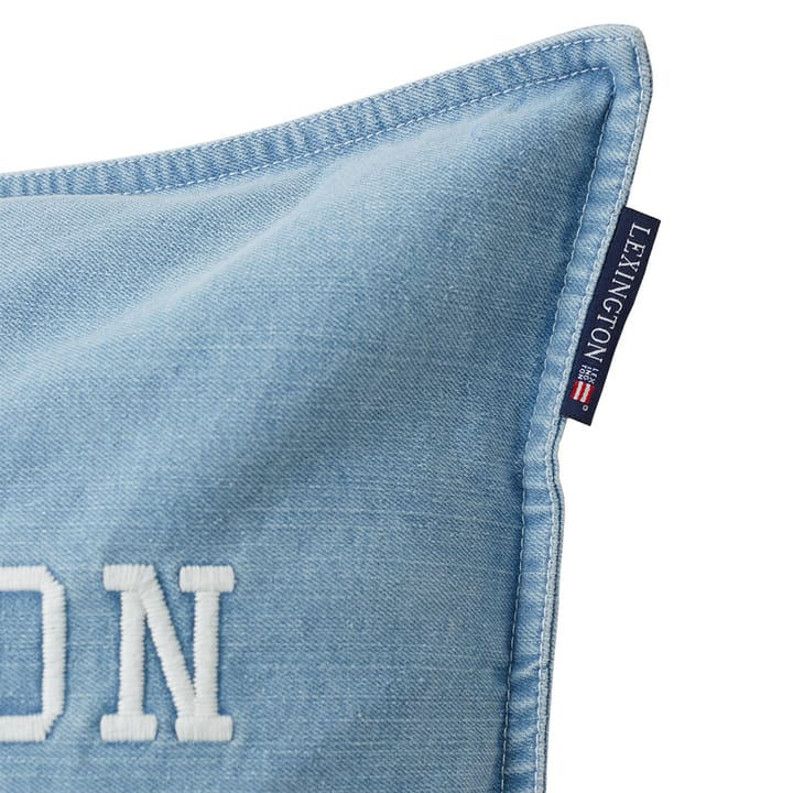 Easy Living Denim -tyynynpäällinen 50 x 50 cm - Denim blue-white - Lexington