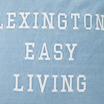 Easy Living Denim -tyynynpäällinen 50 x 50 cm - Denim blue-white - Lexington