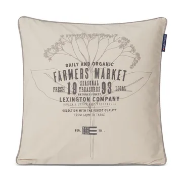 Farmers Market -tyynynpäällinen 50 x 50 cm - Beige - Lexington