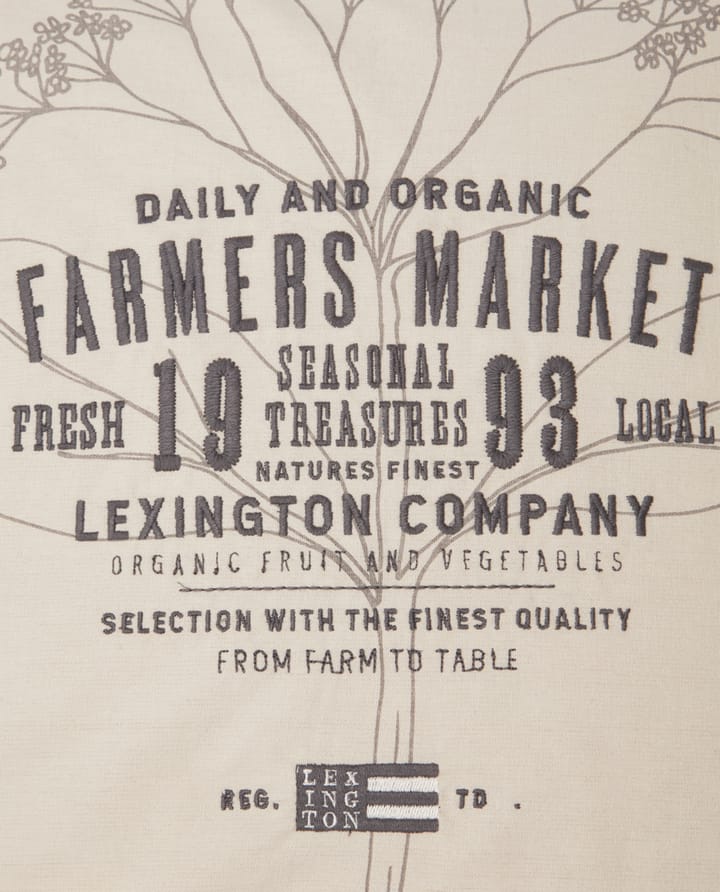 Farmers Market -tyynynpäällinen 50 x 50 cm - Beige - Lexington