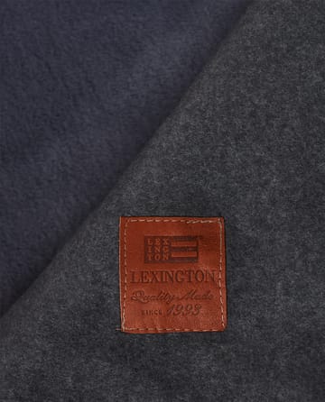 Faux Fur Recycled polyesteri huopa 140x200 cm - Dark gray - Lexington
