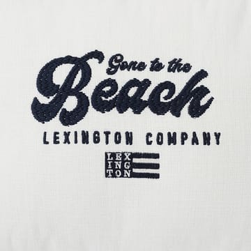 Gone To The Beach Canvas -tyynynpäällinen 30 x 40 cm  - White-dark blue - Lexington