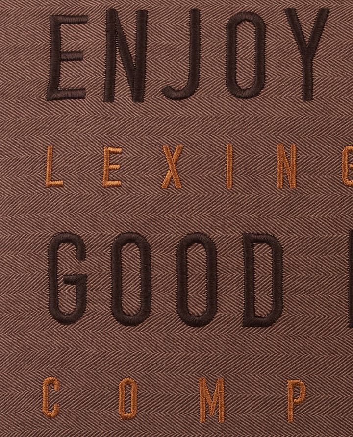 Good Life Herringbone Flannel tyynyliina 50x50 cm - Beige - Lexington