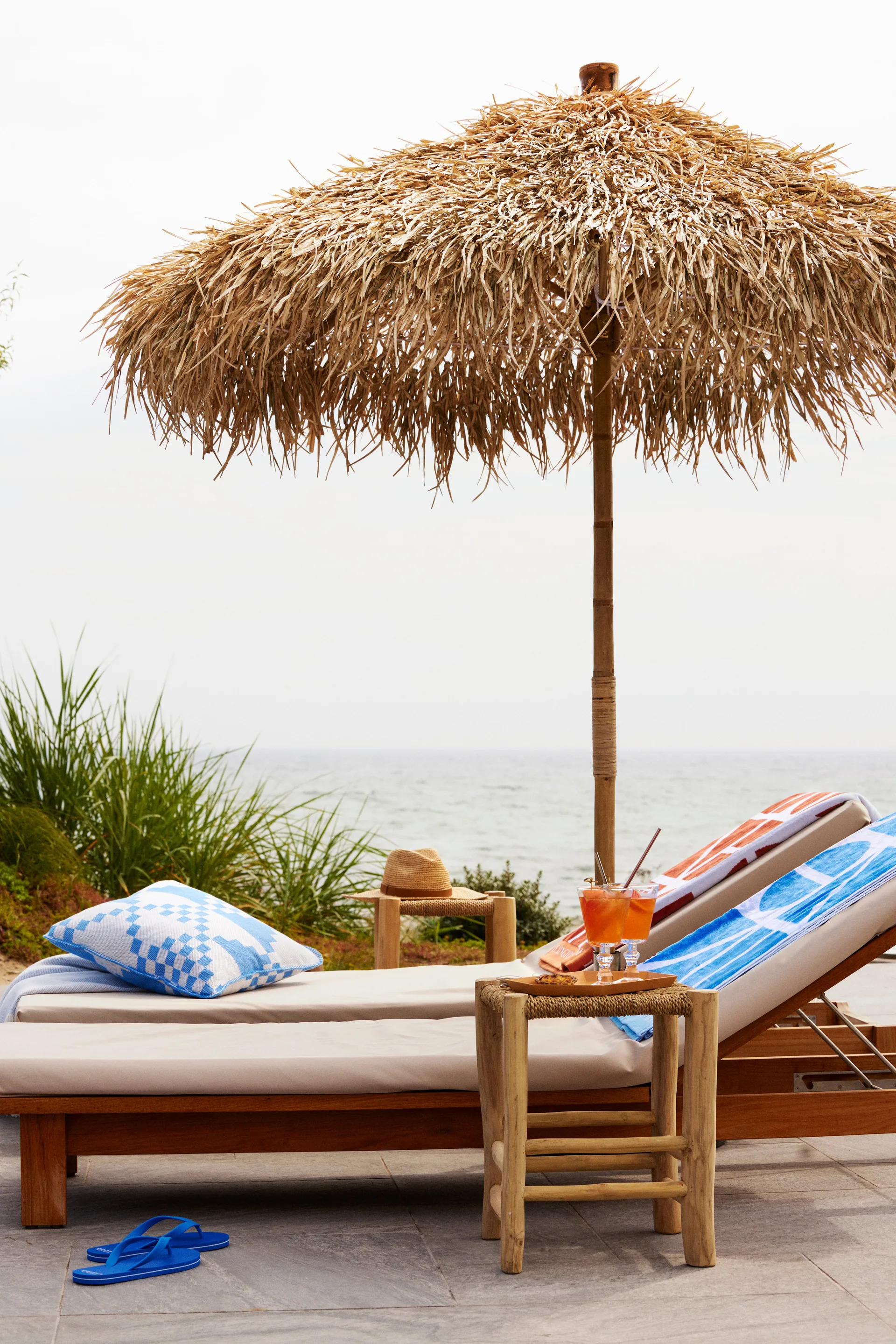 Graphic Cotton Velour -kylpypyyhe 100x180 cm, Coconut Lexington